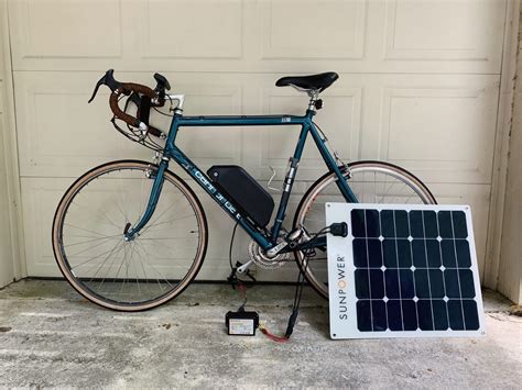 ways  solar charge  electric bike footprint hero