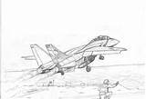 Hornet Tomcat F14 sketch template