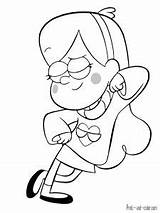 Gravity Falls Coloring Pages Mabel Color Print Pines Disney Fall Drawings Guide Cartoon Getcolorings Printable Getdrawings Colorings sketch template