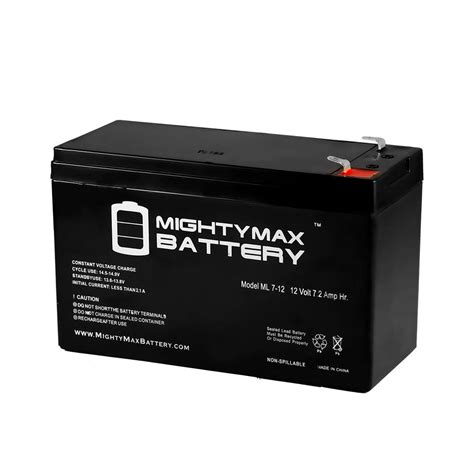 mighty max battery  volt  ah sealed lead acid sla rechargeable battery ml   home depot