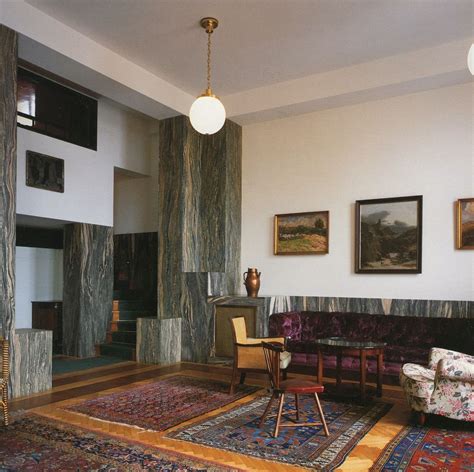 adolf loos villa mueller architectural design studio interior