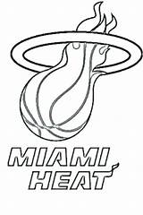 Coloring Pages Heat Miami Basketball Name Bulls Printable Chicago Logo Logos Nba Color College First Drawing Sheets Getcolorings Getdrawings Personalized sketch template