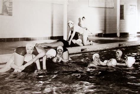 vintage naked swimming ymca swim lessons