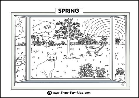 excellent photo  seasons coloring pages albanysinsanitycom