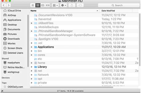 find hidden files  folders   mac flux magazine