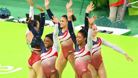 usa women romp to rio olympics gymnastics team gold