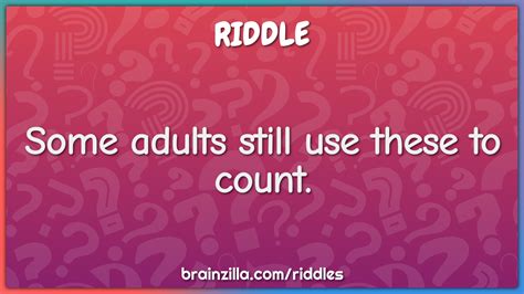 adults     count riddle answer brainzilla