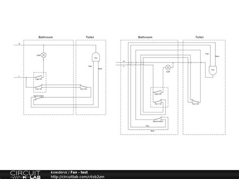 bathroom ventilation fan circuit problem analog design circuitlab