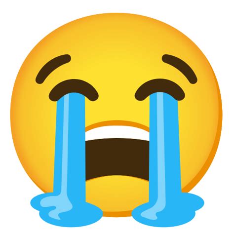 😭 Loudly Crying Face Emoji