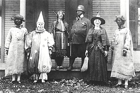 vintage halloween photo  creepy homemade costumes scary