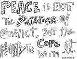 Alley Peace Seuss Resilience Message Psychiatric Quotesgram sketch template