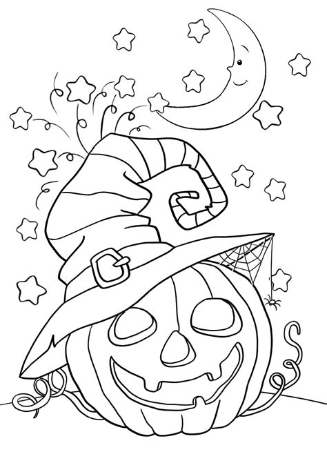 printable halloween coloring pages preschool coloring pages