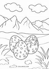 Dinozaur Egg Kolorowanka Kolorowanki Jajku Druku Cool2bkids Darmowe sketch template