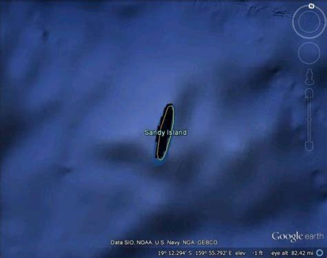 titanic wreck coordinates google earth