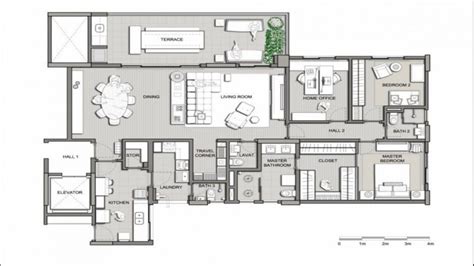 modern villa house plans awesome modern villa design square feet indian house plans architecture