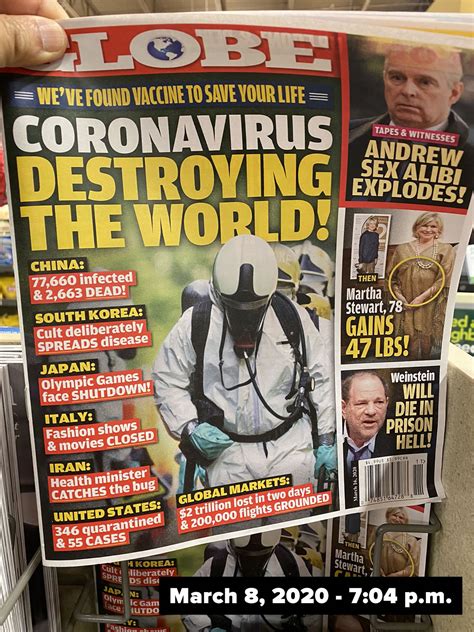pre pandemic       tabloids  adventures