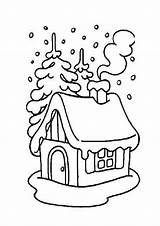Coloring Pages Cold Winter sketch template