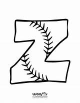 Baseball Alphabet Letters Letter Printable Crafts Activities Kids Party Craft Jr Print Softball Printables Theme Fonts Sport Font Choose Board sketch template