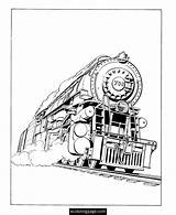 Pages Sheets Bluebonkers Locomotive Trains Adult sketch template