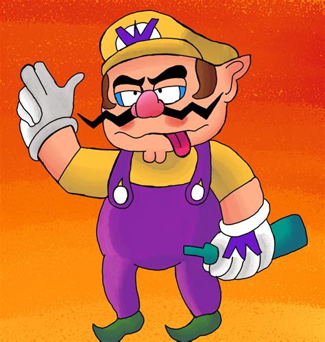 Drunk Wario By Bluespeedsfan92 On Deviantart