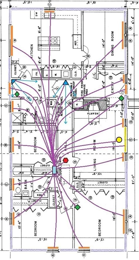 wiring home alarm system wiring diagram  schematics