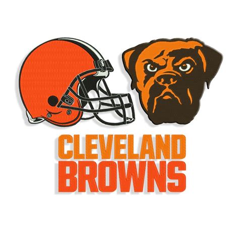 cleveland browns machine embroidery designs  svg files