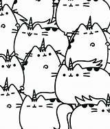 Pusheen Coloring Pages Unicorn Cat Kawaii Printable Print Book Fresh Getcolorings Color Also Categories Rocks Getdrawings Xcolorings Coloringonly sketch template