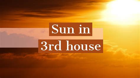 sun   house   shapes  destiny  personality