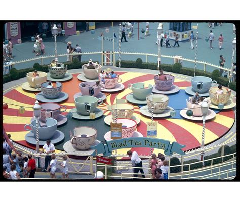 collection of 35 amateur color slides at disneyland