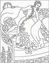 Coloring Pages Cinderella Nicole Sample sketch template
