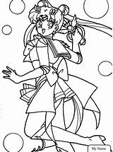 Sailor Mercury Coloring Pages Getdrawings Moon sketch template