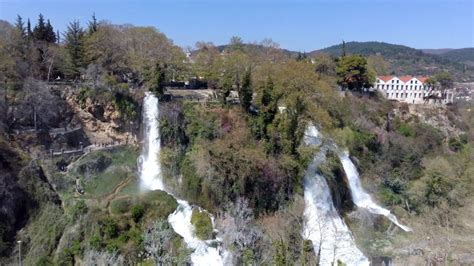 trip  aridaia loutraki edessa waterfalls  hubsan zino greece footage youtube