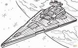 Naves Destructor Estelar Destroyer Paginas sketch template