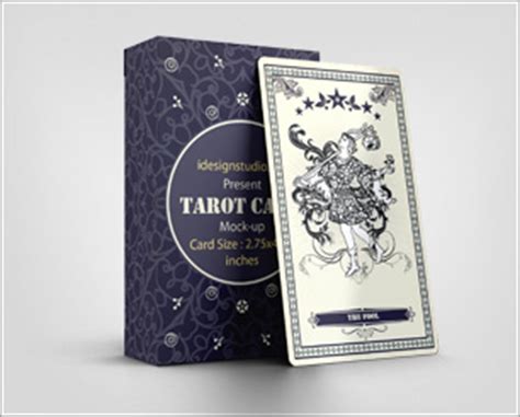 tarot card mockup graphicriver products mockup