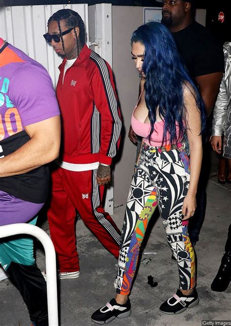 tyga spotted partying with kylie jenner look alike amid romance rumors