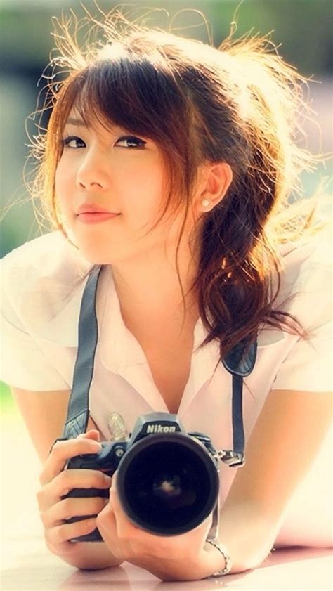 Camera Girl Iphone 5s Wallpaper Share More Here