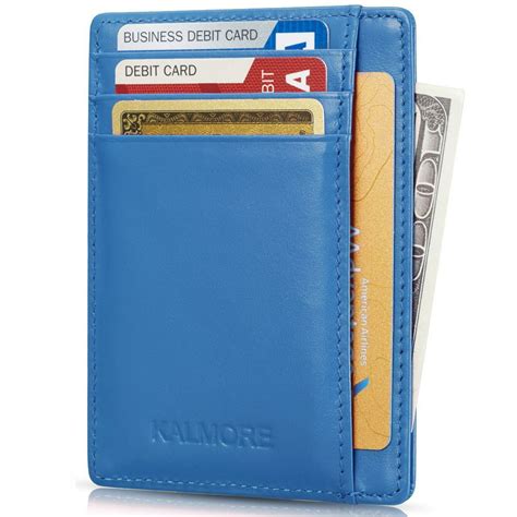 credit card holder  id windowrfid protected card walletgenuine