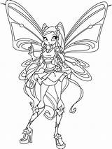 Coloring Pages Winx Tecna Club Girls Recommended sketch template