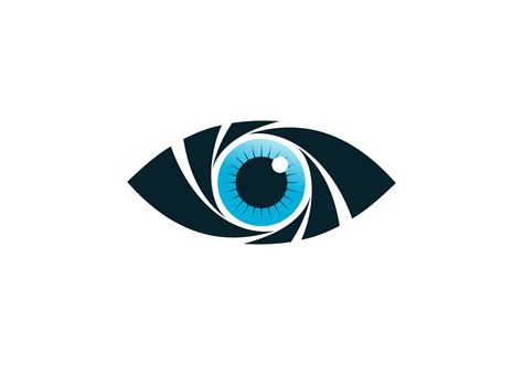 eye vision logo graphic  deemka studio creative fabrica