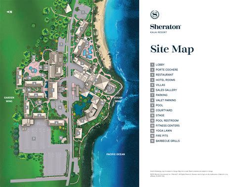 maps sheraton kauai resort villas