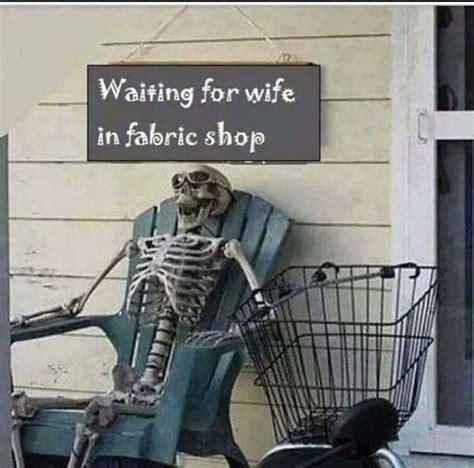 Waiting For Wife In Fabric Shop Funny Images And Photos