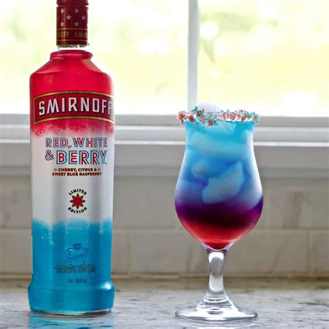 Red White And Berry Smirnoff Firecracker Party Drink