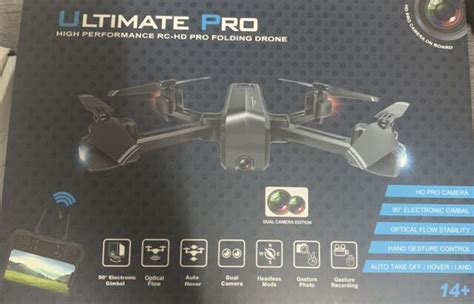 ultimate pro high performance rc hd folding drone  sale  ebay