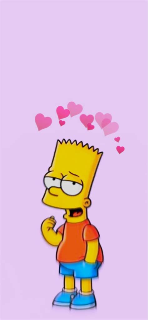 Bart Simpson Wallpaper Aesthetic Bart Simpson Bart Mood Wallpaper