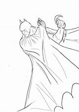 Batarang sketch template