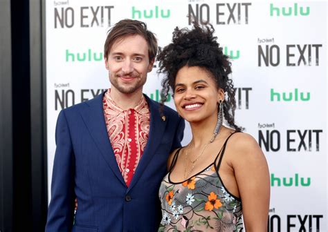 Havana Rose Liu And Danny Ramirez Meet Up With Their Co Stars At No Exit