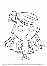 Starve Wendy Draw Don Dont Step Drawing sketch template