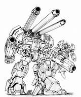 Robotech Destroid Macross Mecha Pages Vii Hwr Chuckwalton Rifts Sci Suit Palladium Rpg Expeditionary Sourcebook sketch template