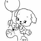 Coloring Teddy Holidays Bear Pages Goodnight Balloon Has sketch template