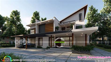 ultra modern  bedroom modern home plan kerala home design  floor plans  houses